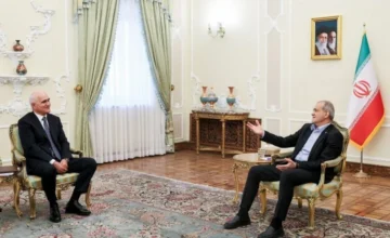 Şahin Mustafayev se ha reunido con el presidente de Irán