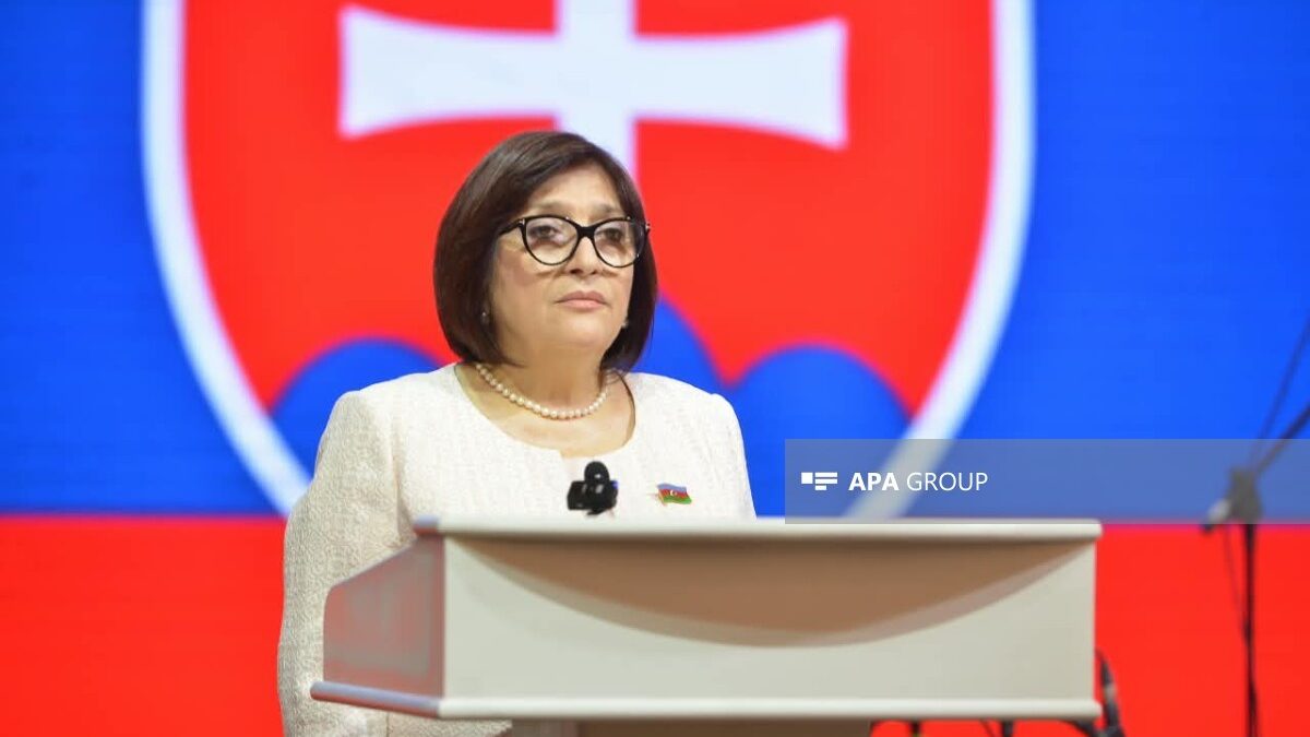 Sahiba Gafarova: Las relaciones entre Azerbaiyán y Eslovaquia han alcanzado el nivel de asociación estratégica