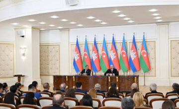 Ilham Aliyev y el Primer Ministro de Camboya se dirigen a la prensa con declaraciones