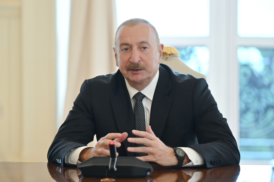 President Ilham Aliyev: All major transport and logistics projects in the territory of Azerbaijan have already been implemented
