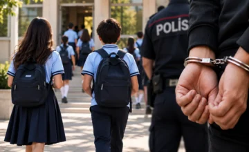 Detenidos por alterar el orden público debido al uniforme escolar