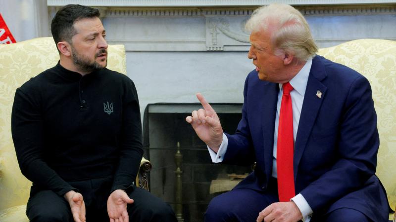 La tensión entre Trump y Zelensky aumenta