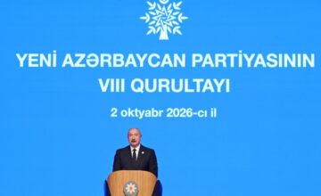 President Ilham Aliyev: The New Azerbaijan Party is the largest political force in the South Caucasus