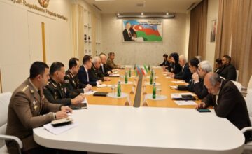 Kamaladdin Heydarov se reúne con el Ministro del Interior de Irán