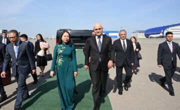 Vicepresidenta de Vietnam llega de visita a Azerbaiyán
