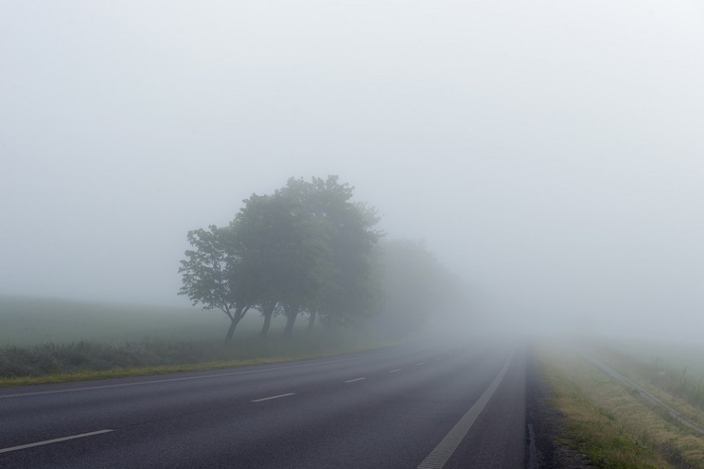 La visibilidad en las carreteras se verá limitada mañana