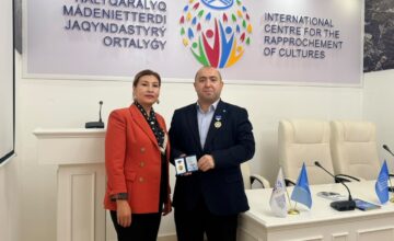 Aqil Alasgar es galardonado con la Orden de Tokayev en una conferencia internacional en Kazajistán – FOTOS